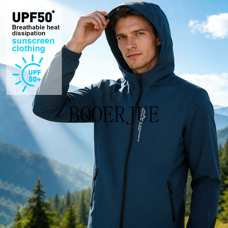 Outdoor Sport Coat - Outdoor Hiking Sports Summer Men Waterproof